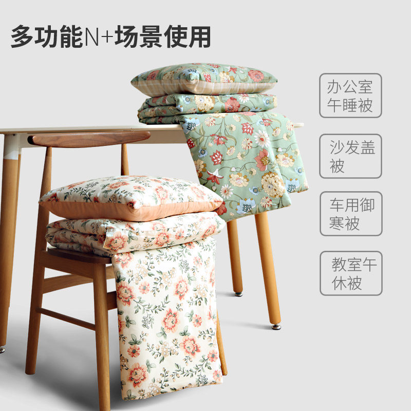 抱枕被子两用空调被车载靠垫儿童学校午睡小被子可拆洗加厚办公夏,居家布艺,抱枕被,淘宝优惠券,粉丝福利购,淘宝优惠卷