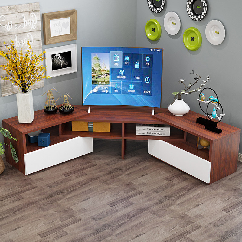 转角墙角三角柜简约现代小户型伸缩客厅液晶组合电视柜可定做包邮,住宅家具,电视柜,淘宝优惠券,粉丝福利购,淘宝优惠卷