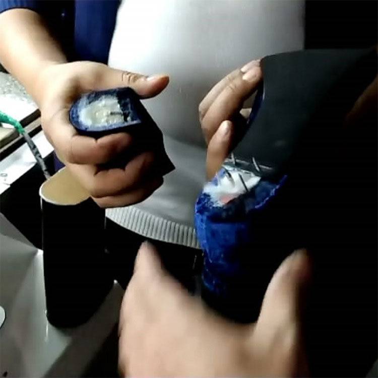 修鞋制鞋机器工业级MCU设备智能单头鞋跟拔钉机拔跟机