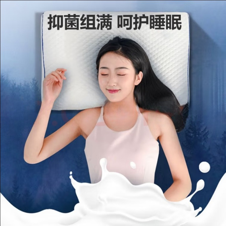 太空记忆棉枕头枕芯颈椎深度睡眠护颈枕60X40X10慢回弹透气功能枕