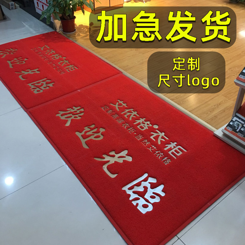 定制迎宾商用门口地垫订制门店logo尺寸订M做入户定做电梯公司地