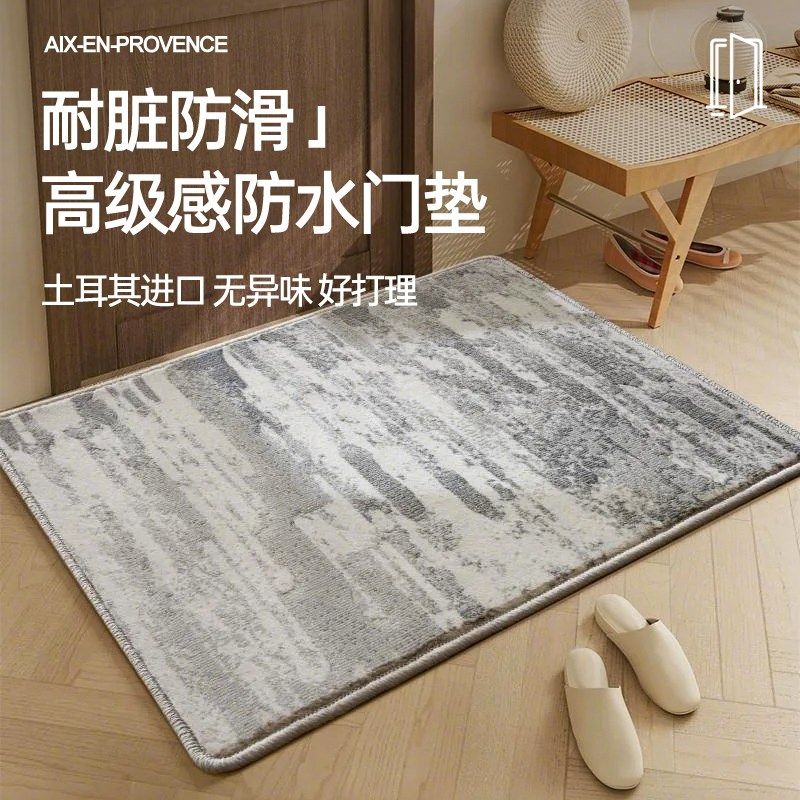 2025新款高端防水地垫客厅入户门内F玄关地毯门垫门口进门高级脚