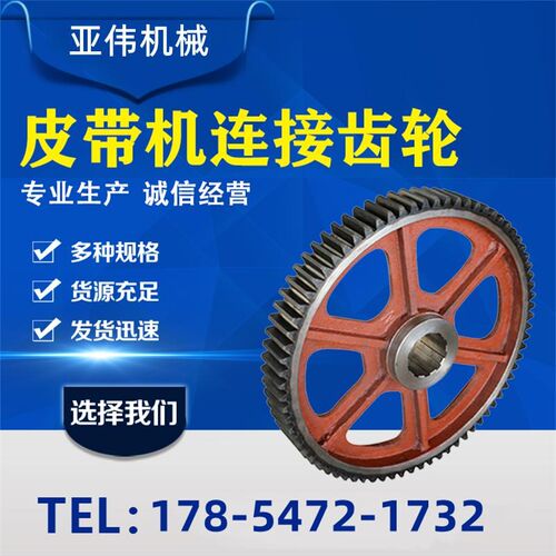 M865齿M1075齿大齿轮650皮带机同步齿轮67齿76齿P3B00Y-6传动齿轮
