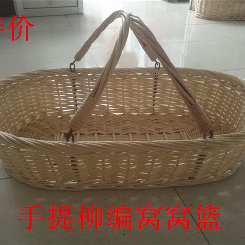 新生婴儿提篮便携婴儿篮非草柳编睡篮车J载婴儿手提篮宝宝摇篮床