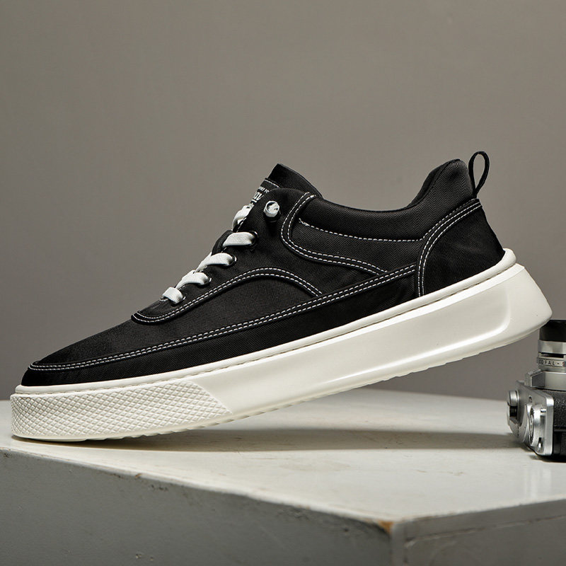 男鞋 初秋季2h023新款百搭休闲懒人套脚帆布鞋男一脚蹬潮平底板鞋,流行男鞋,布鞋,淘宝优惠券,粉丝福利购,淘宝优惠卷
