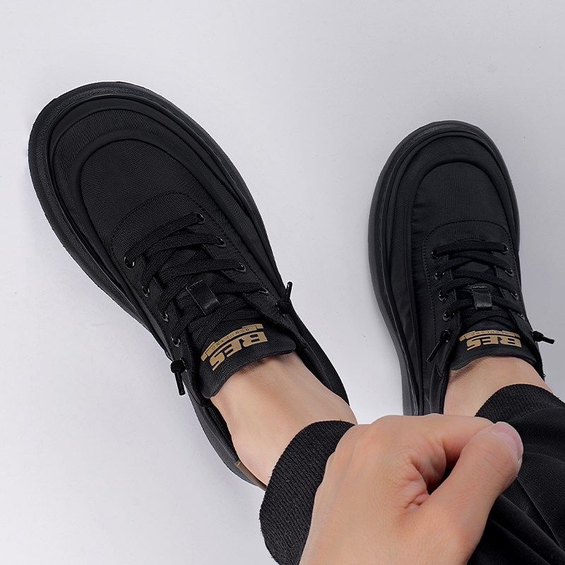 布鞋男夏季新款透气防臭男士潮流百搭休闲轻N便软底懒人运动帆布,流行男鞋,布鞋,淘宝优惠券,粉丝福利购,淘宝优惠卷