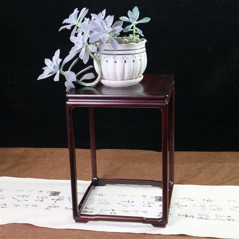 红木实木a小型花架中式盆景架室内花几古典花架酸枝木花瓶摆件底