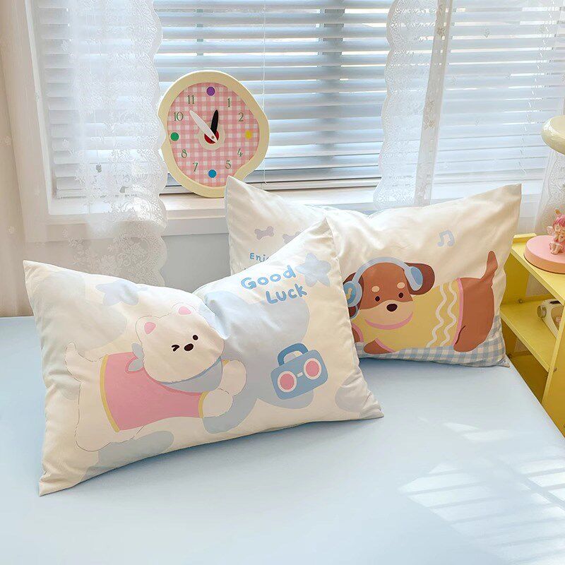 可爱毛巾绣夏凉被四件套夏季空调薄被子单N人夏被可机洗非全棉,床上用品,学生床品套件,淘宝优惠券,粉丝福利购,淘宝优惠卷