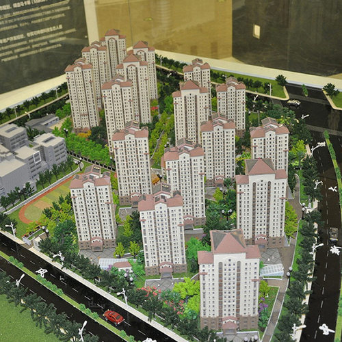 楼盘建筑景d观别墅沙盘模型定制光伏工业商业工装室内户型模型展