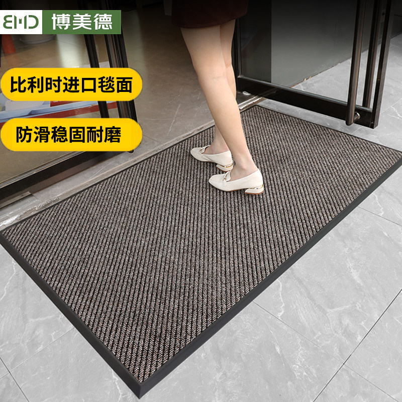 加厚入户门垫进门大门口地垫吸公司迎H宾商用防滑脚垫门外家用地