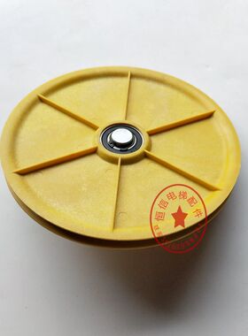 通力涨紧轮/215/通力大黄轮/6004/奥的斯底坑涨紧轮S/M12/电梯配