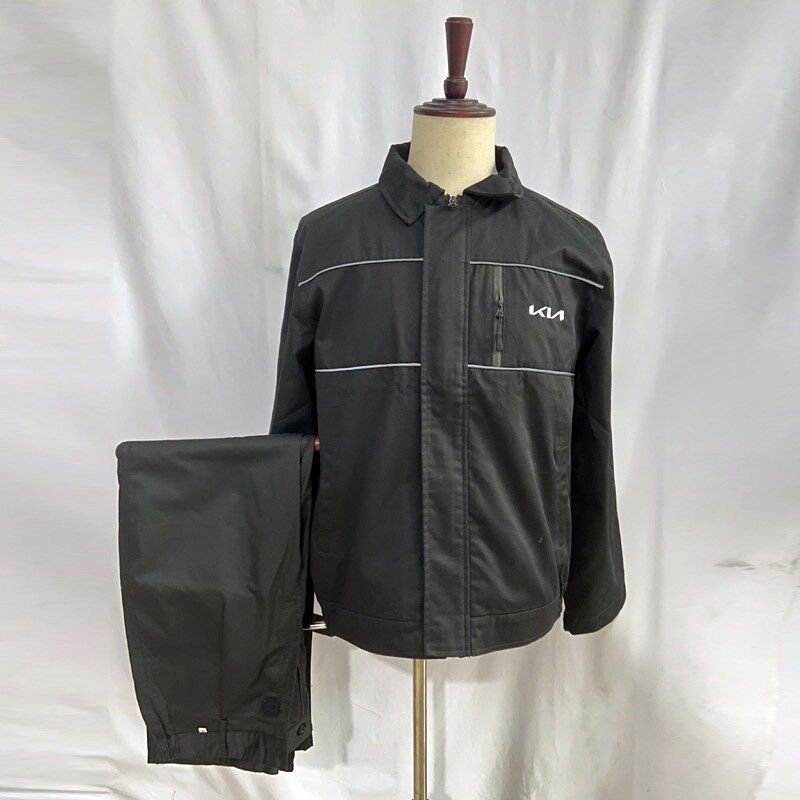 新款起亚工作服4ls店售后车间工装秋冬长袖套装定制维修机修服