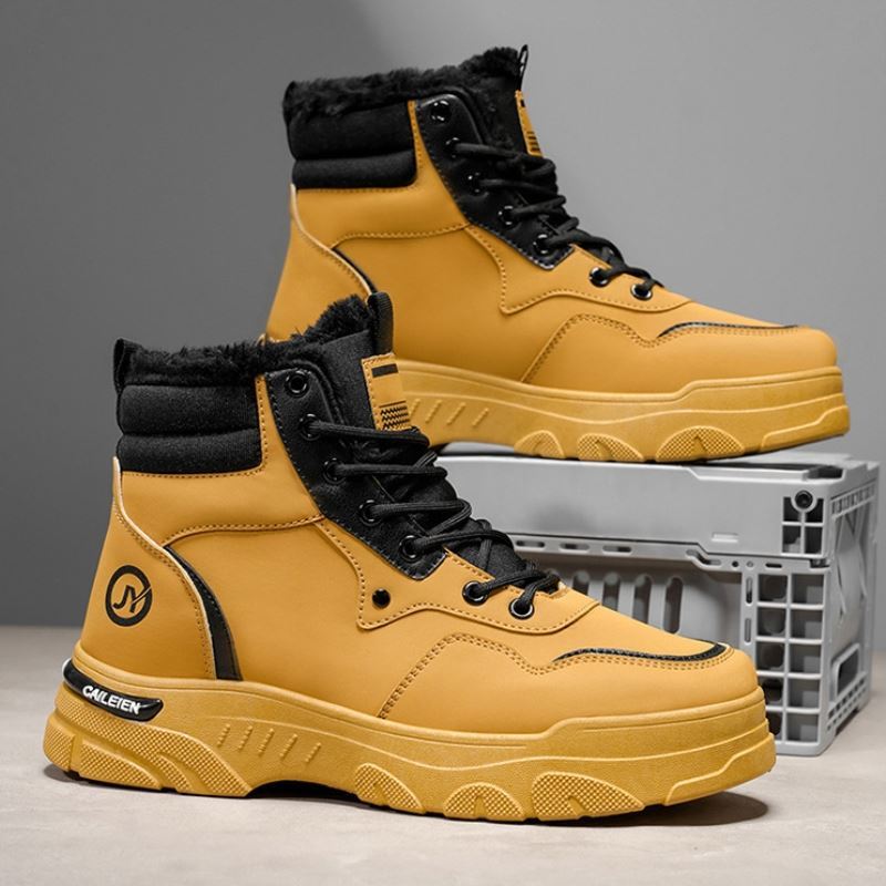 奈扶精选潮鞋男鞋2025秋冬新款男士高帮马丁靴英伦风工装鞋休闲鞋