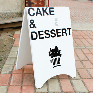 PVC定制A字店铺立式展示站牌室外门头落地指示广告小招牌网红包邮