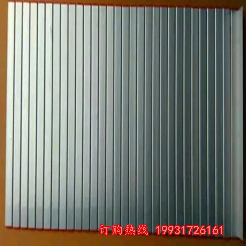 机床新款导轨帘铝帘罩铝型材合金防护帘尘罩机床铝帘防护罩