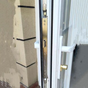 85纯铜锁芯通用型带钥匙整套断桥铝家用锁门锁多点室内门锁把手