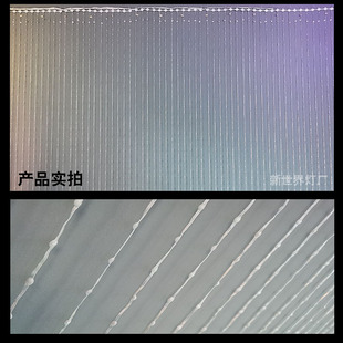 饰灯 APP窗帘灯RGB幻彩点控皮线灯蓝牙DIY编程智能家居字幕窗帘装
