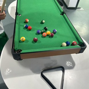 台球桌家用儿童男孩室内迷你小型桌球台子玩具加大号家庭桌球高腿