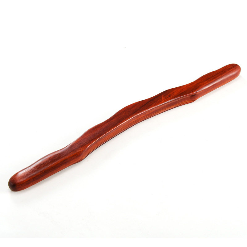 擀筋棒紫檀实木刮痧棍仗一根通用家用按摩养生全身干赶美容院经络