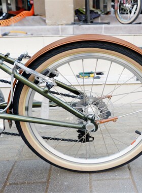 大行20寸复古挡泥板折叠自行车16寸D5全包泥除D7挡水板HAC653泥瓦