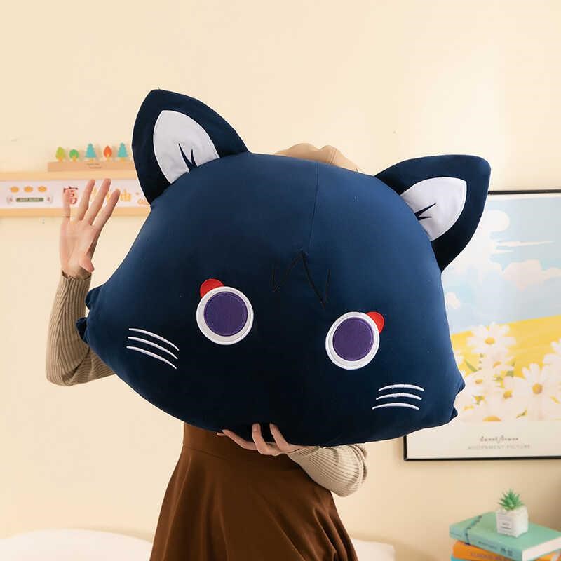 原神周边散兵流浪者长条抱枕猫玩偶动漫毛绒公仔玩偶床上睡觉靠垫