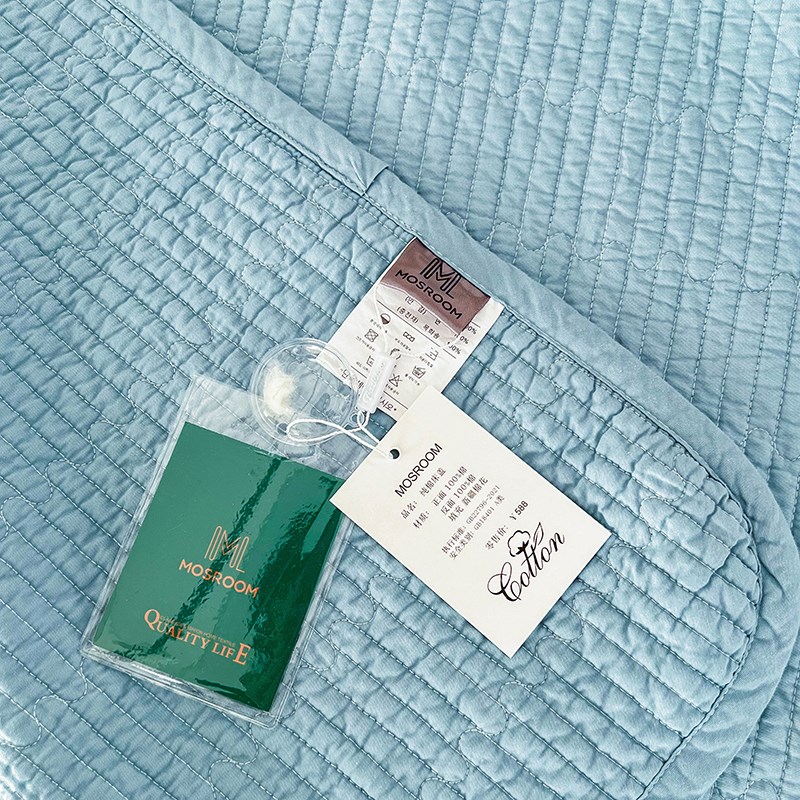 A类新疆棉花双面床盖单件100%全棉绗缝床单三件套榻榻米