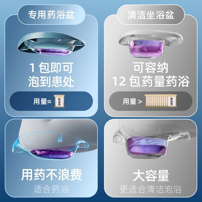 坐浴盆女士浅底洗屁股神器痔疮男药浴熏蒸术后妇科私处泡浴盆