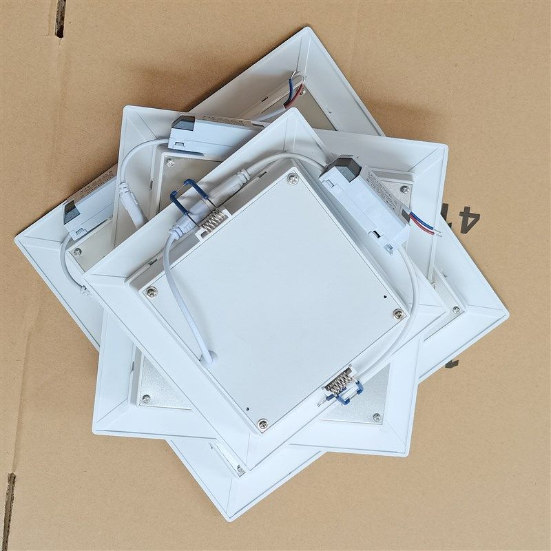 卡扣暗装led嵌入式开孔11x17厨卫过道18吸顶灯23孔灯顶盘灯平板灯,家装灯饰光源,厨卫/阳台/玄关/过道吸顶灯,淘宝优惠券,粉丝福利购,淘宝优惠卷