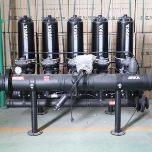 农田全自动反冲洗砂石过滤器 农用灌溉设备钢制过滤器