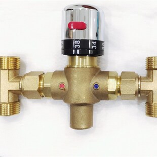 温控阀零冷水循环h阀免插电 无回水管循环热水回水智能自动恒温阀