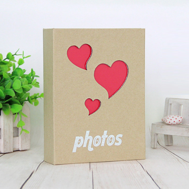 6寸相册簿儿童卡通成长纪念册100张插页式家庭回忆影集小相册本