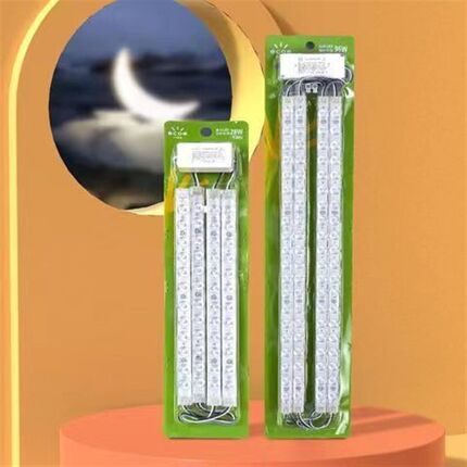 小器鬼led灯条吸顶灯灯芯客厅灯改造灯管替换长条贴片三色光源