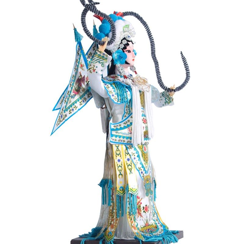 北京绢人娃娃京剧人偶 特色中国摆件品 家居饰品 脸谱摆设礼品,特色手工艺,绢人,淘宝优惠券,粉丝福利购,淘宝优惠卷