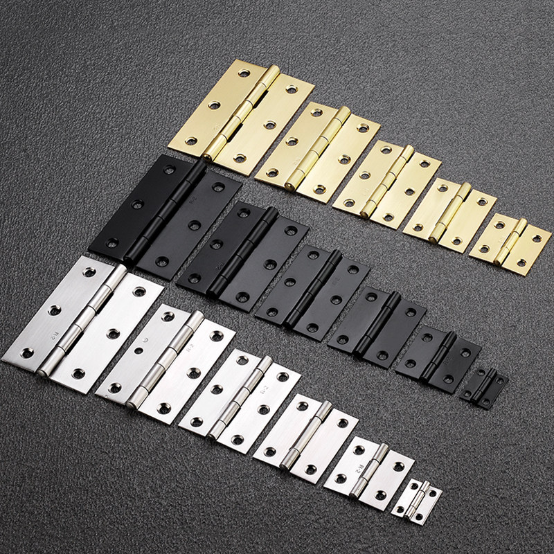 柜门小合页免打孔不锈钢房门合页大全橱柜门活页焊接折页门窗铰链