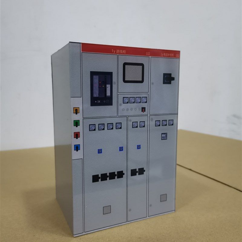 全绝缘高压环网柜低压开关柜配电室箱变模型摆件展厅展会办公室礼