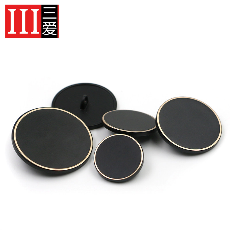三爱平面金属纽扣圆形男女西装西服外套大衣黑色扣子儿童毛衣钮扣,居家布艺,纽扣,淘宝优惠券,粉丝福利购,淘宝优惠卷