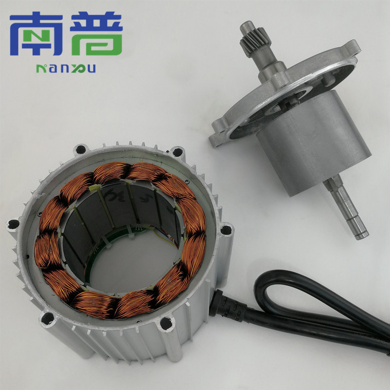 电动三四轮车永磁直流无刷电机正弦波矢量技术电动机南普1200W