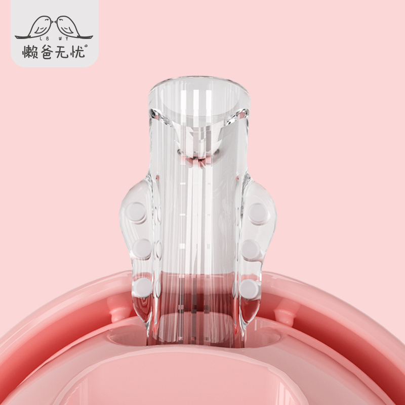 宝升鸭嘴杯婴儿吸管杯学饮防漏 鸭嘴奶瓶大宝宝儿童喝奶水杯两用