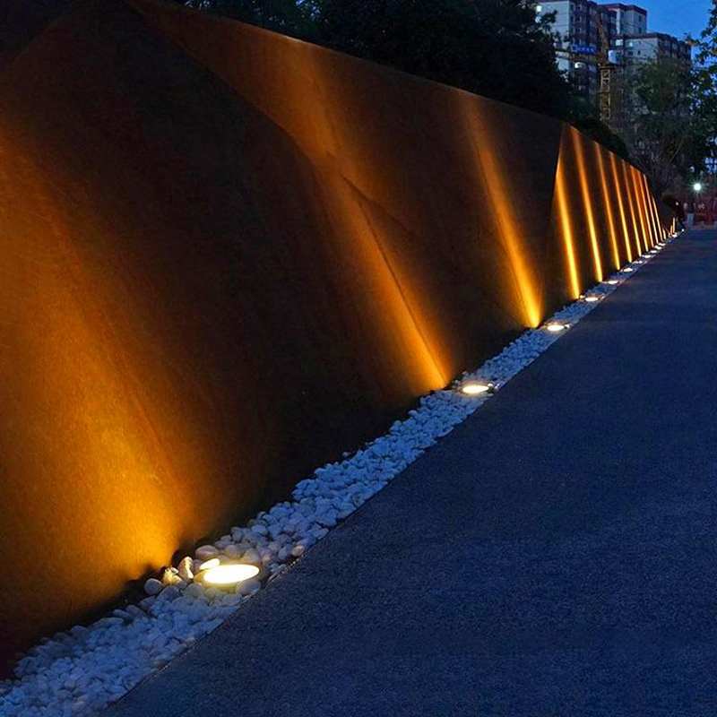 LED地埋灯户外防水嵌入式射灯七彩台阶墙角灯3W6W9W防水埋地埋灯