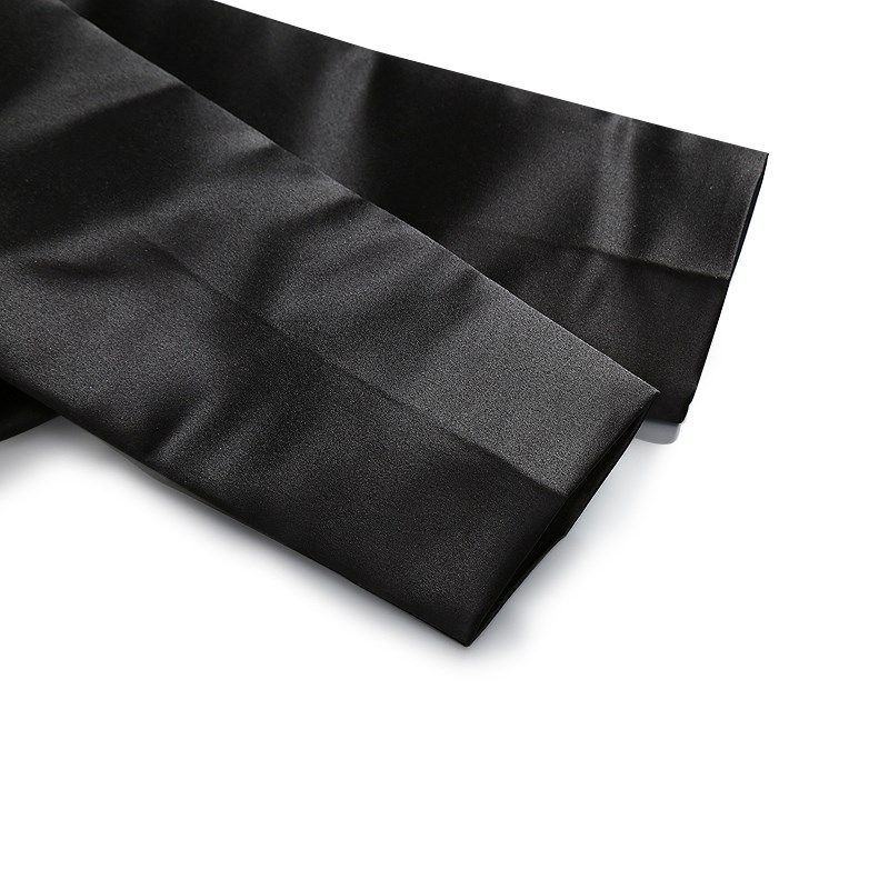 女童外套2022新款秋女童黑色礼服外套夹棉加厚棉服外套外搭披肩