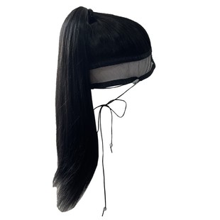 古风抹额头套明制男女一体古装发套懒人网巾纱网易固定汉服男假发