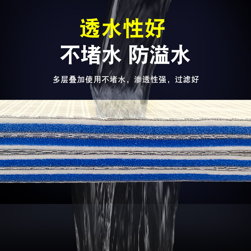 过滤棉鱼缸专用高密度净化生化棉过滤材料8d海棉洗不烂鱼池水族箱