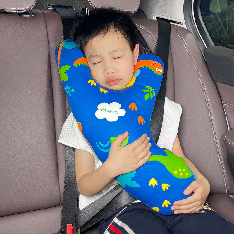 儿童汽车头枕车上睡觉神器车载靠枕抱枕头车内后排护颈枕装饰用品