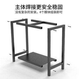 超白鱼缸大型玻璃缸造景水族箱带底排水懒人换水可放底滤钢铁架子