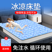 冰垫床垫水床垫子夏季 学生宿舍家用免注K水凝胶凉席沙发冰凉坐垫