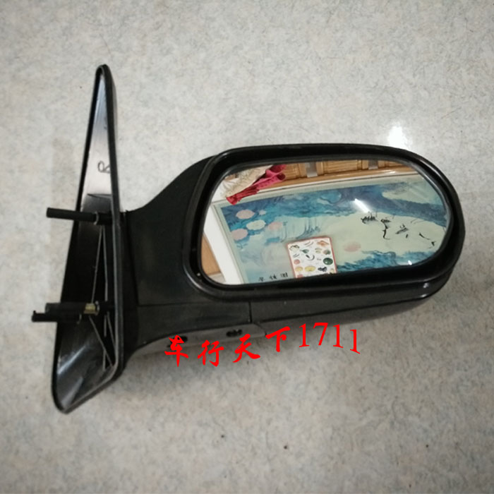 时风电动轿车配件D306倒车镜后视镜 时风电动汽车306反光镜电动车