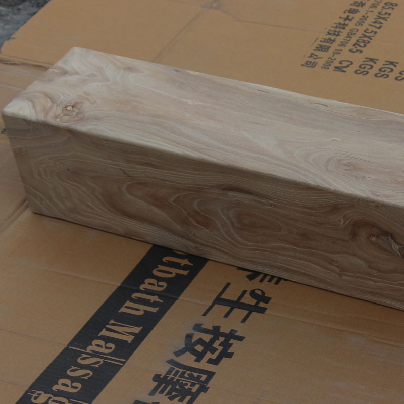 老榆木房梁原木料木方木材薄木板台面面板桌面桌腿家具装修木料