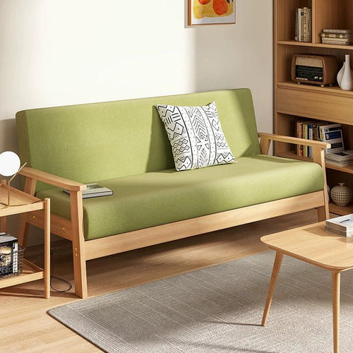 布艺沙发客厅2024新款现代小户型沙发茶几组合出租房简易双人沙发