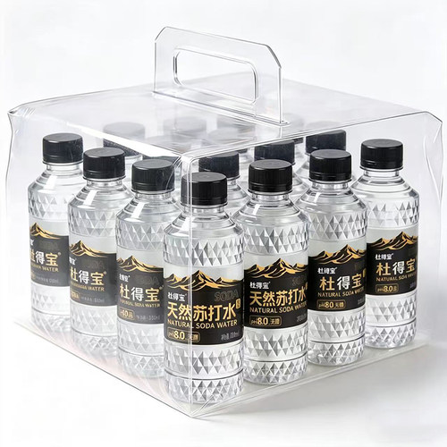【整箱24瓶】天然苏打水弱碱性300ml*24瓶PH8.0无糖0脂0卡饮用水
