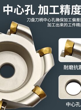 甄选50R5圆鼻铣刀盘63R6飞刀盘EMR刀盘TRS/EMRW R50/R63/R80/100/